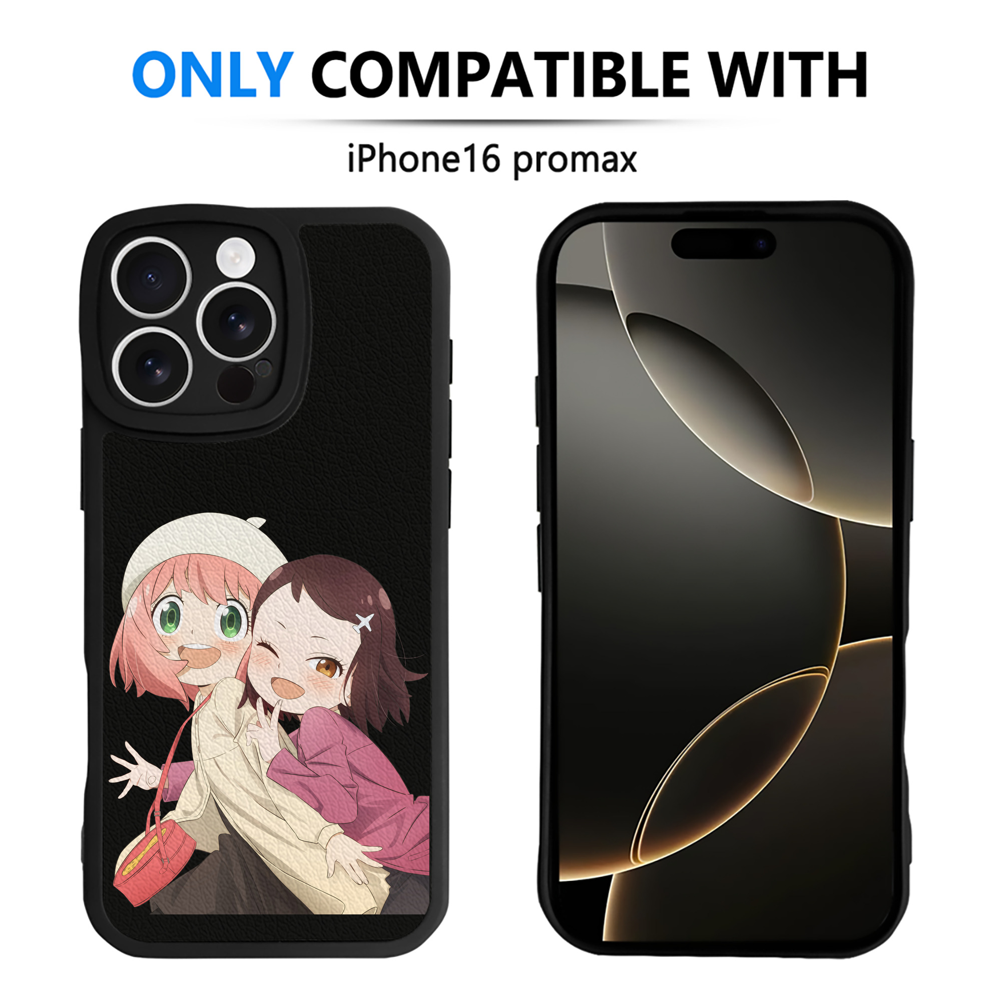 （画像用） SPY×FAMILY间谍家家酒 【iPhone 16シリーズ対応】シリコンスマホケース（レザー調） 材質：シリコン